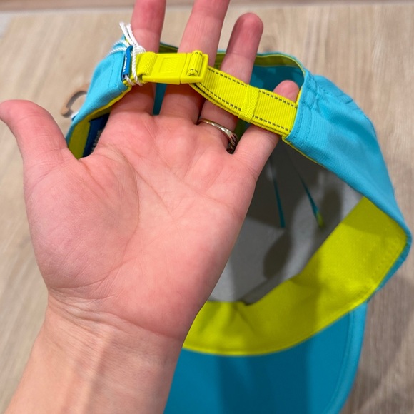 Hoka Aqua Cielo blue Run hat - Picture 5 of 7